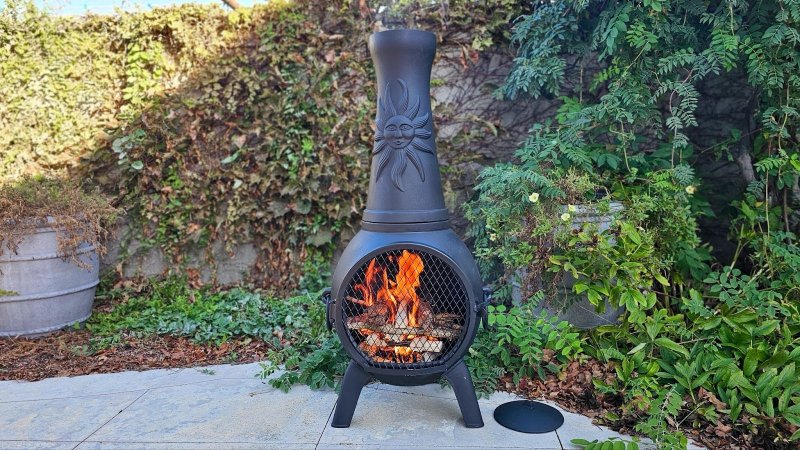 Blue Rooster Chiminea Review
