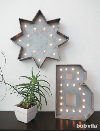 How to Make an LED Marquee Letter