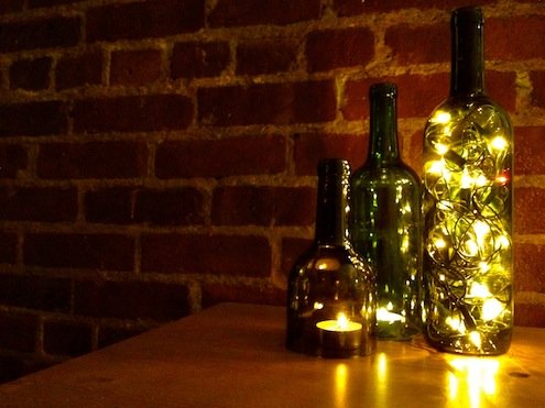 Wine Bottle DIYs