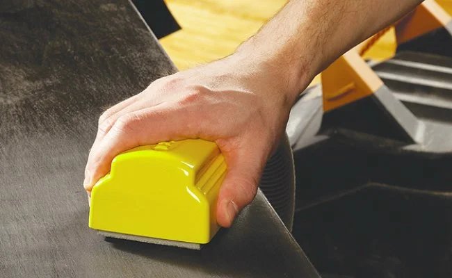 Hyde Dust-Free Sponge Sander - Sanding Wood