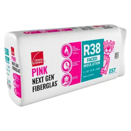  The Best Attic Insulation Option: Owens Corning R-38 Kraft Faced Fiberglass Insulation