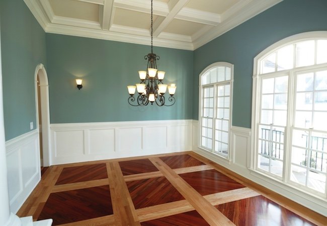 Heating a Room with High Ceilings - Warmboard Parquet Wood Floor